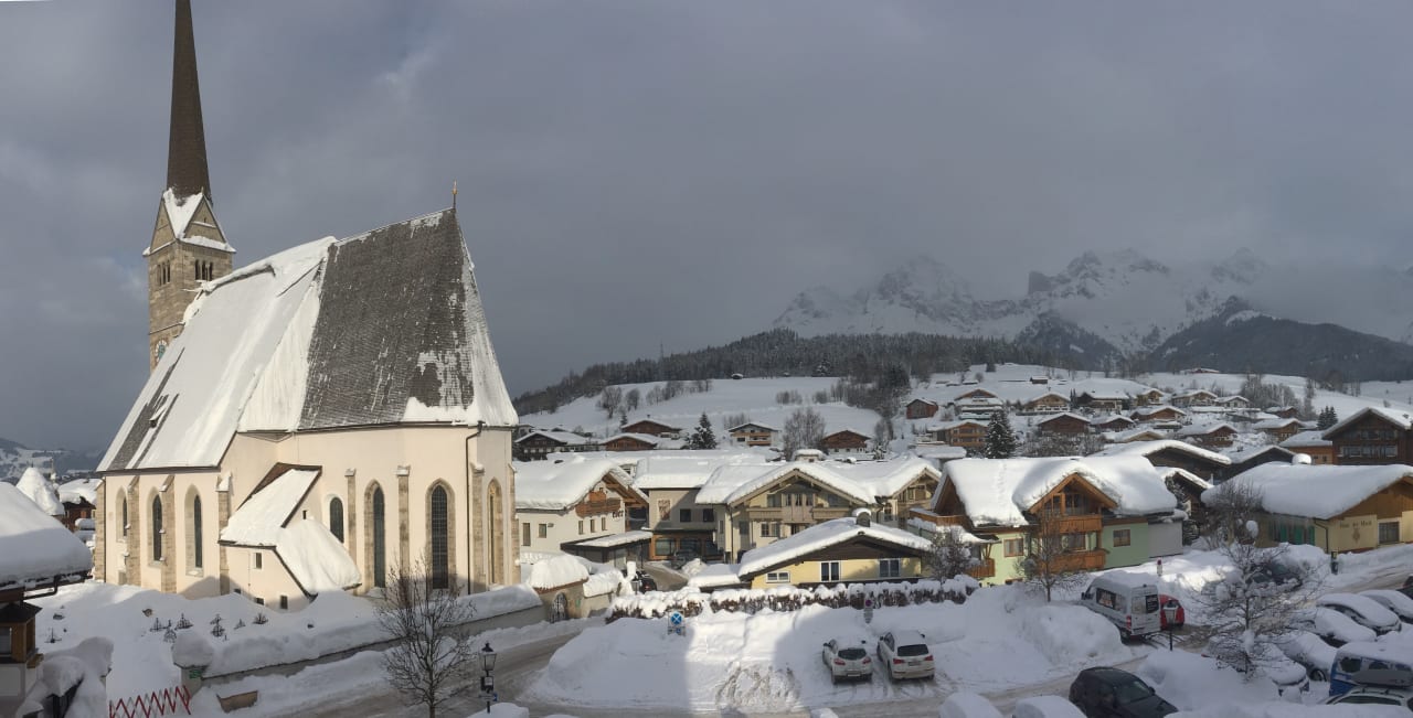 Ausblick Pension Pinzgauer Hof
