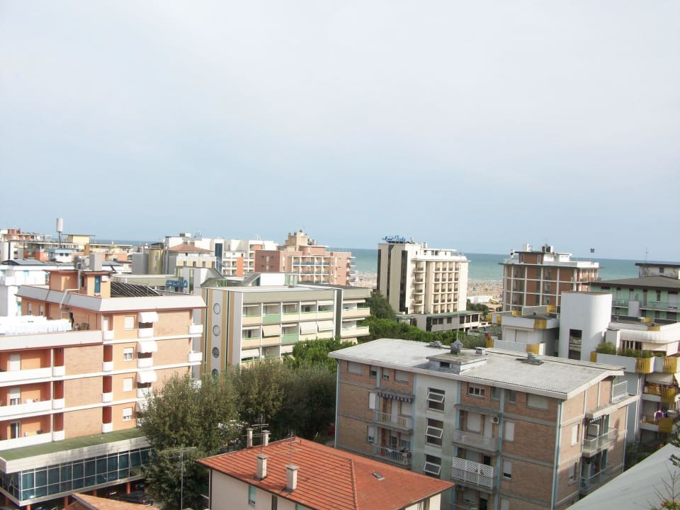 Ausblick vom 7. Stock Richtung Osten Residenza delle Terme