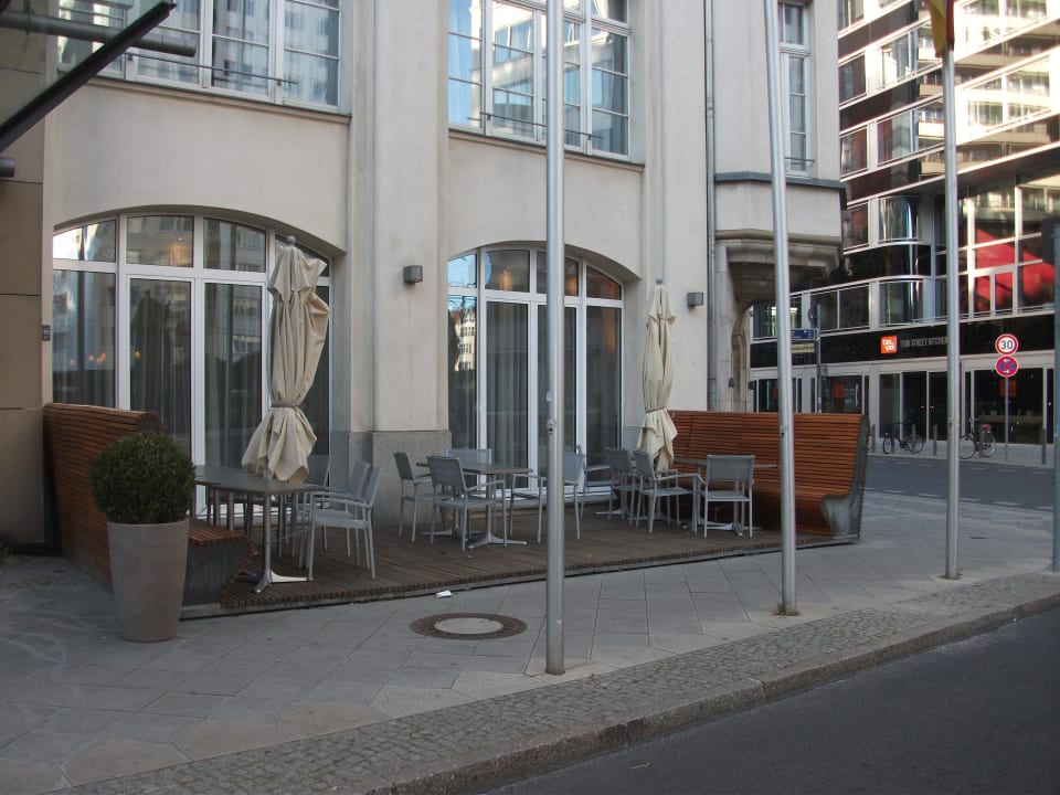 Außenterrasse Classik Hotel Alexander Plaza