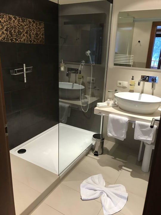 Badezimmer BergSpa & Hotel Zamangspitze