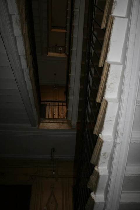 Im Treppenhaus- Blick nach oben Hotel Nevsky Inn