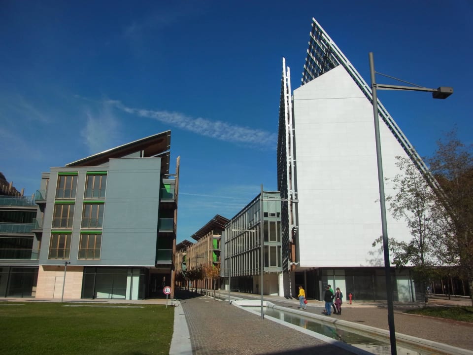 Neues Stadtviertel beim Hotel NH Trento