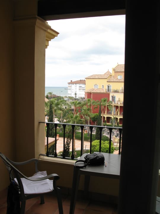 Soviel zum zubezahlten 'Meerblick' ... Iberostar Waves Málaga Playa
