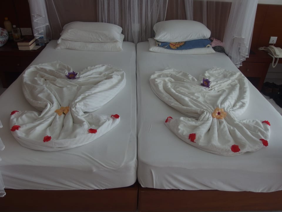 Bettkunst Hotel Lanka Princess Ayurveda