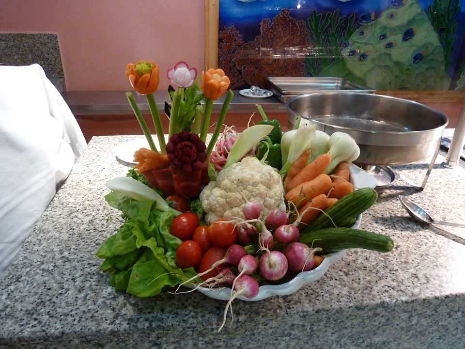 Deko Gemüse Hotel Paradis Palace