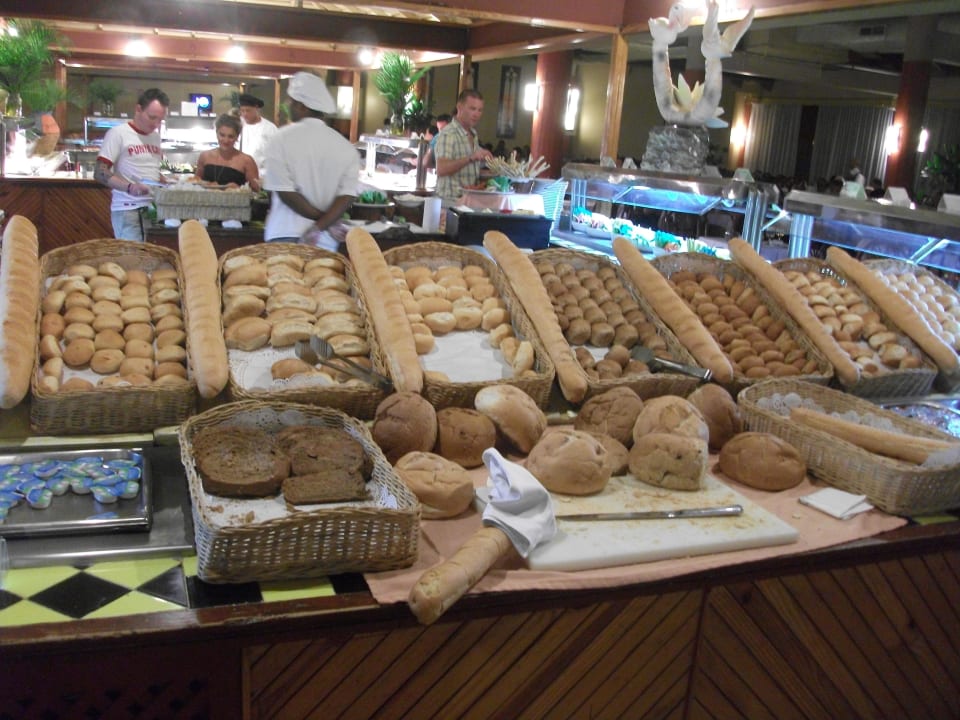 Riesen Brotauswahl Grand Palladium Select Bávaro Resort & Spa