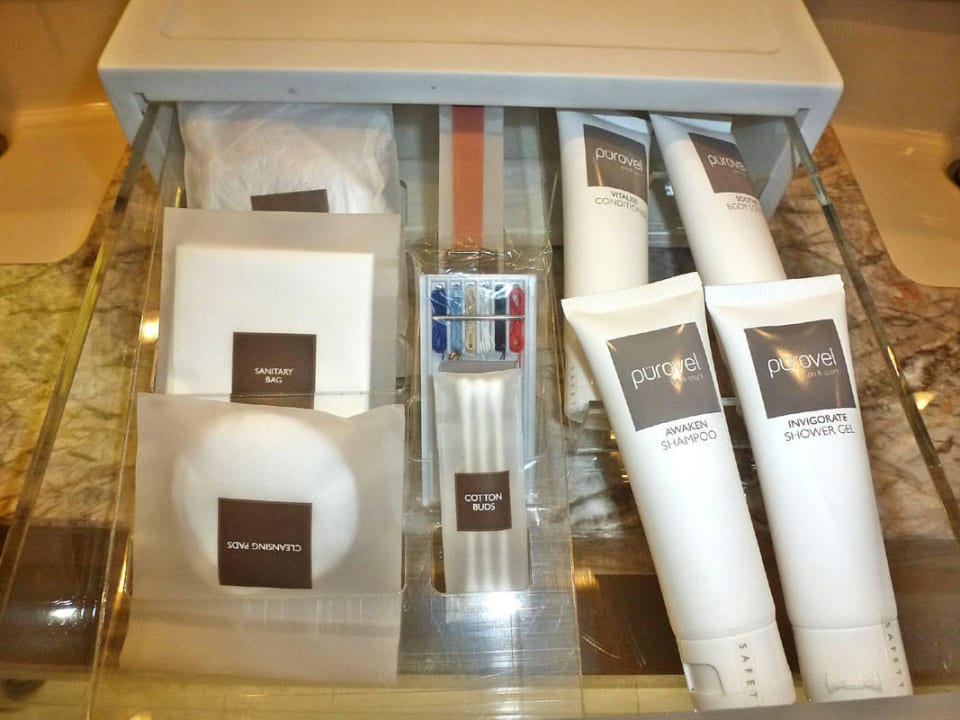 Produkte im Badezimmer Hotel Swissôtel The Bosphorus