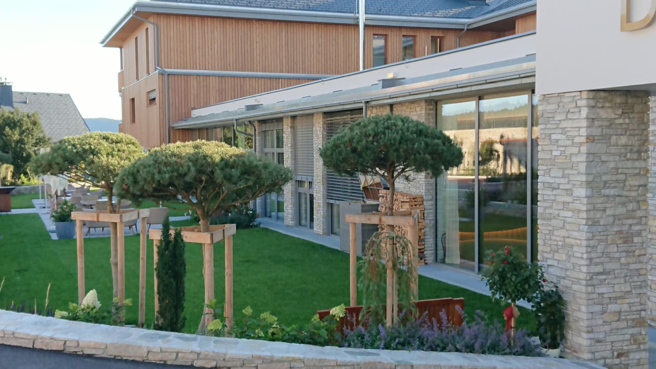 Gartenanlage Dorfhotel Fasching