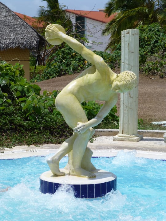Figur im Whirlpool Hotel Playa Pesquero