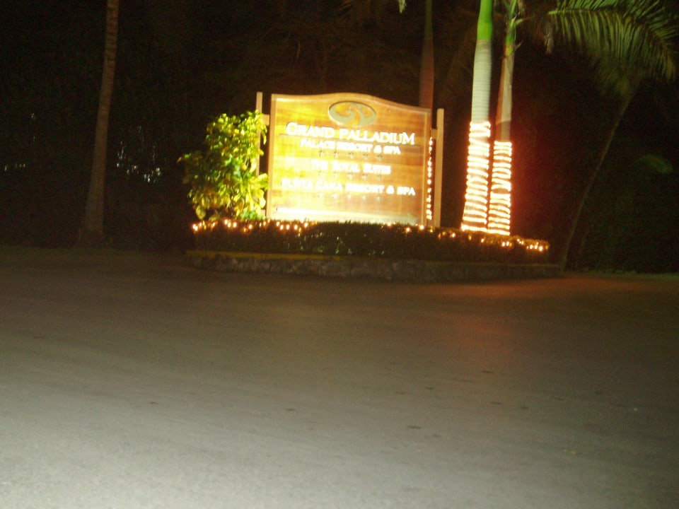 Schild Grand Palladium Select Bávaro Resort & Spa