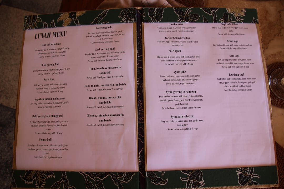 Restaurant Komodo Resort
