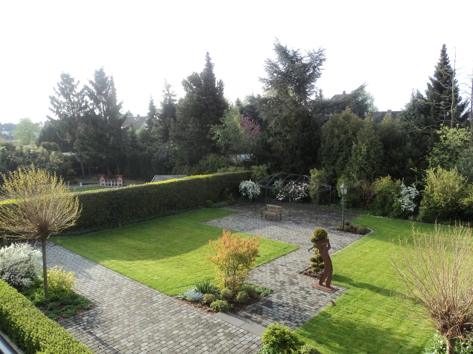 Blick aus dem Fenster Hotel Schönau