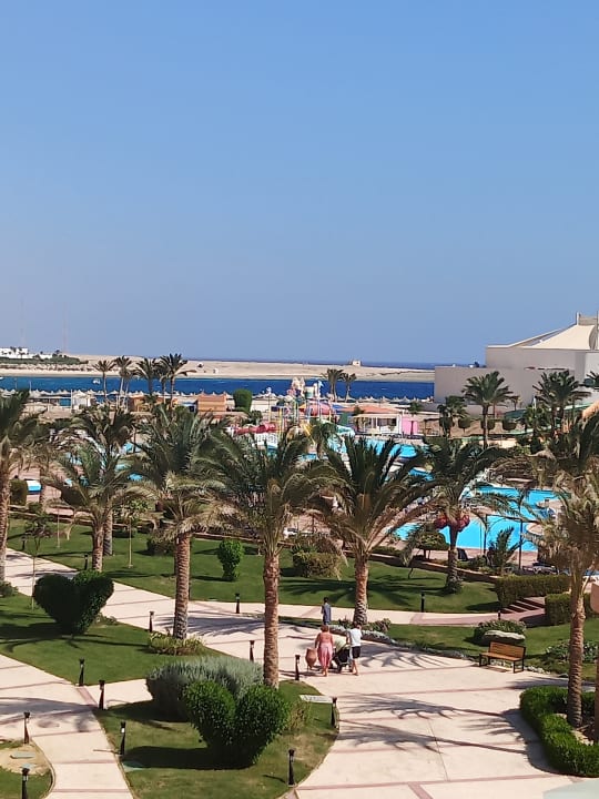 Ausblick Malikia Resort Abu Dabbab