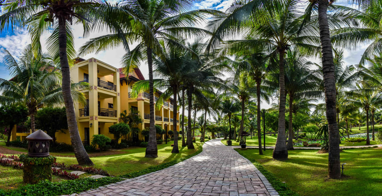 Gartenanlage Pandanus Resort