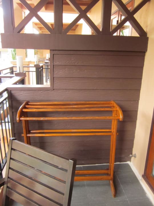 Balkon mit Wäscheständer Khao Lak Merlin Resort