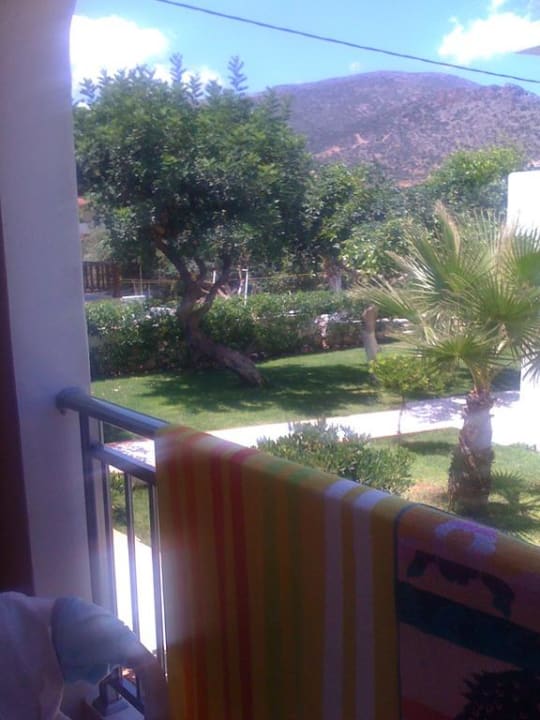 Blick vom Balkon Eurohotel Katrin Hotel & Bungalows