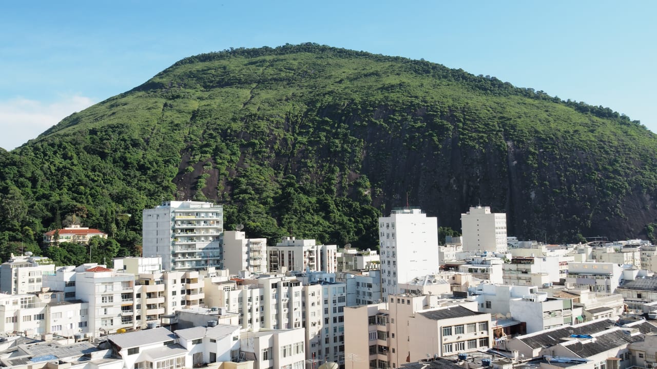 Ausblick Hotel Augustos Copacabana
