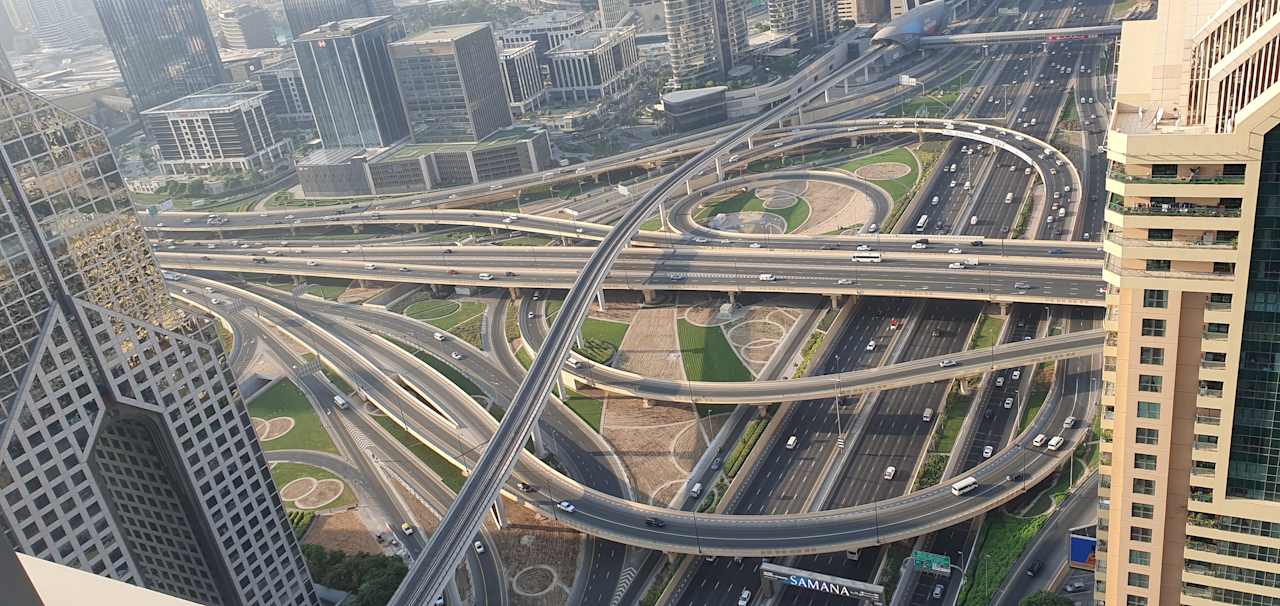 Ausblick Shangri-La Hotel Dubai