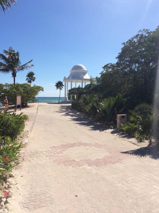 Weg zum Strand Grand Palladium Riviera Maya