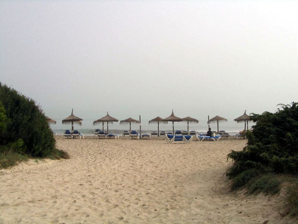 Strand vor dem Hotel Zafiro Bahia