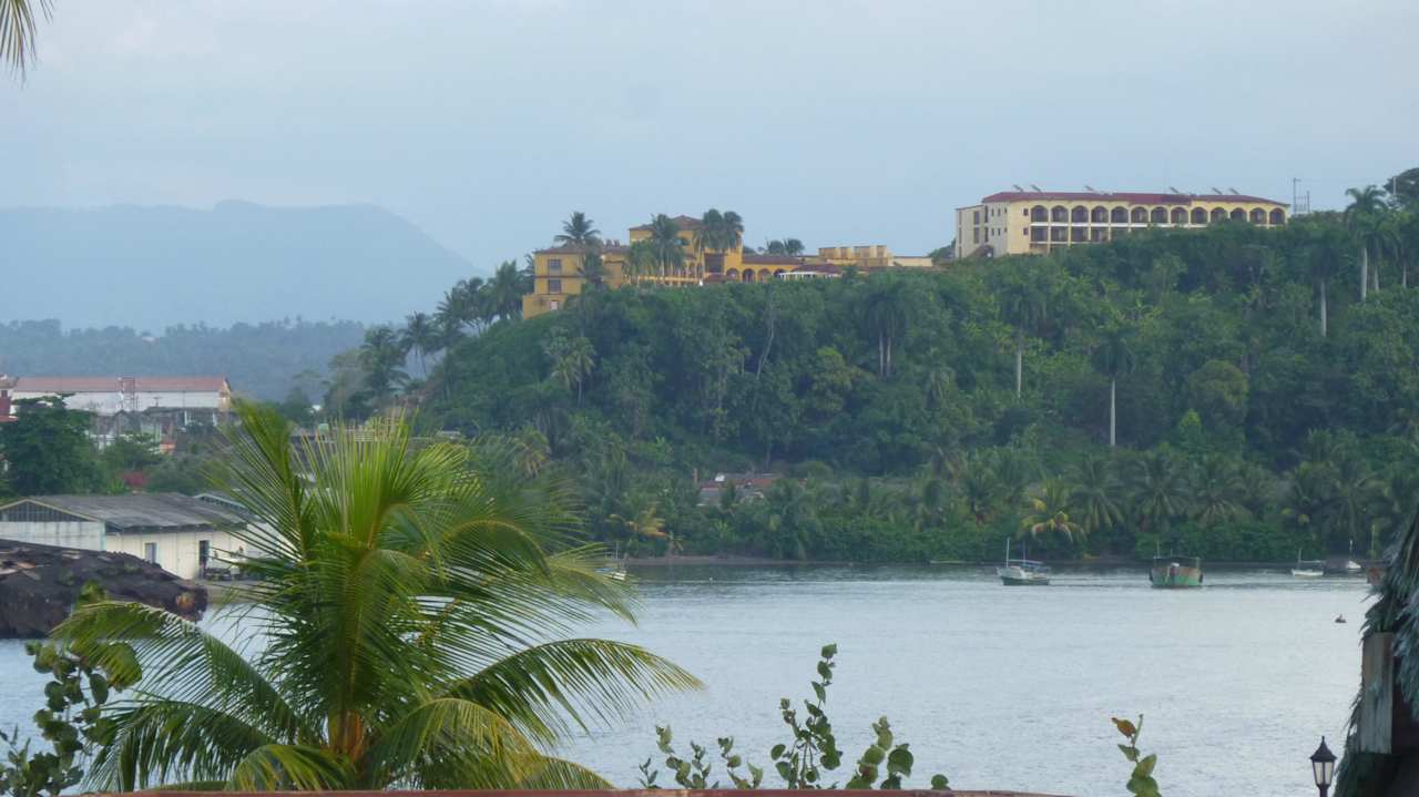Blick zum Schwesterhotel Hotel Porto Santo