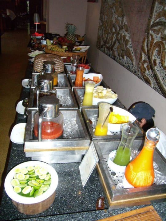 Frühstücksbuffet Säfte Hotel Pimalai Resort & Spa