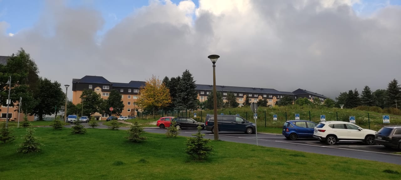 Außenansicht Elldus Resort - Familotel Erzgebirge