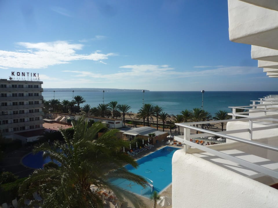 Ausblick vom Balkon Hotel HM Gran Fiesta