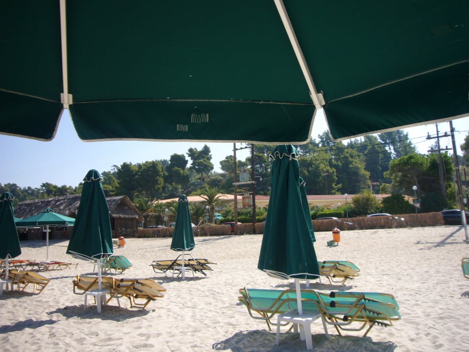 Mit Blick auf Strandbar Possidi Holidays Resort & Suite Hotel