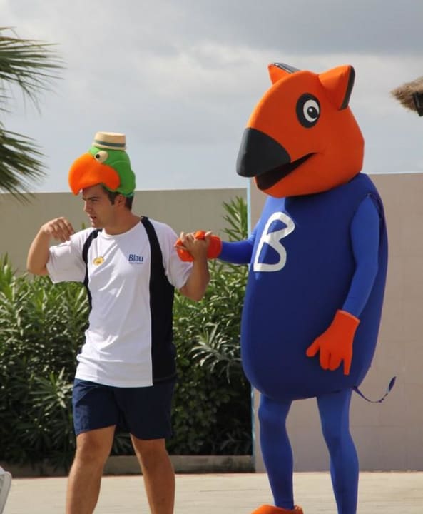 Blaudi mit Animateur blau punta reina