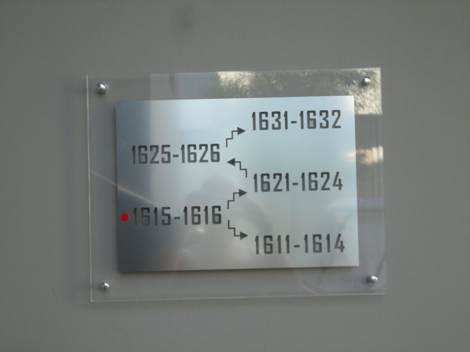 Zimmerverteilung des Hauses Akti Palace Resort & Spa