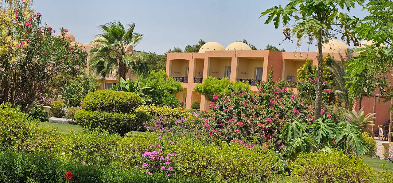 Gartenanlage Wadi Lahmy Azur Resort