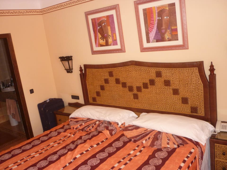 Bett mit mittelharten Matratzen Hotel Riu Touareg