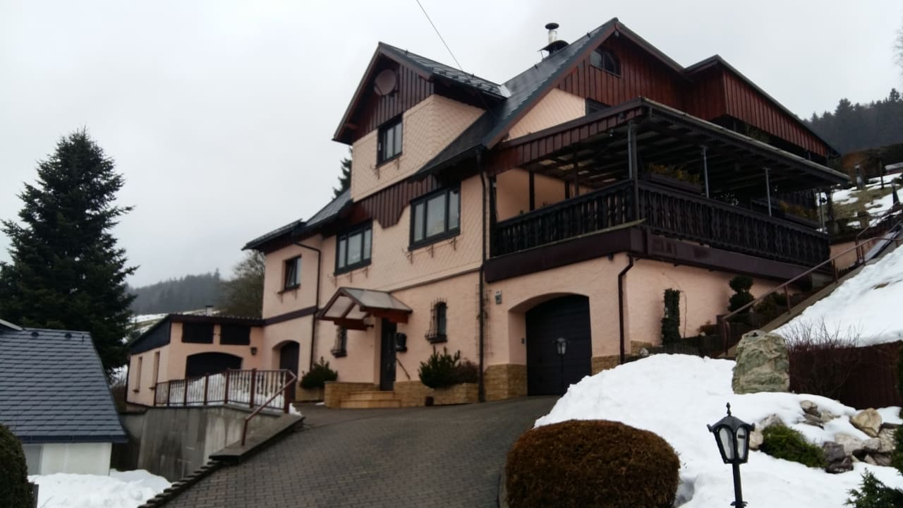 Außenansicht Ferienhaus Hellmich