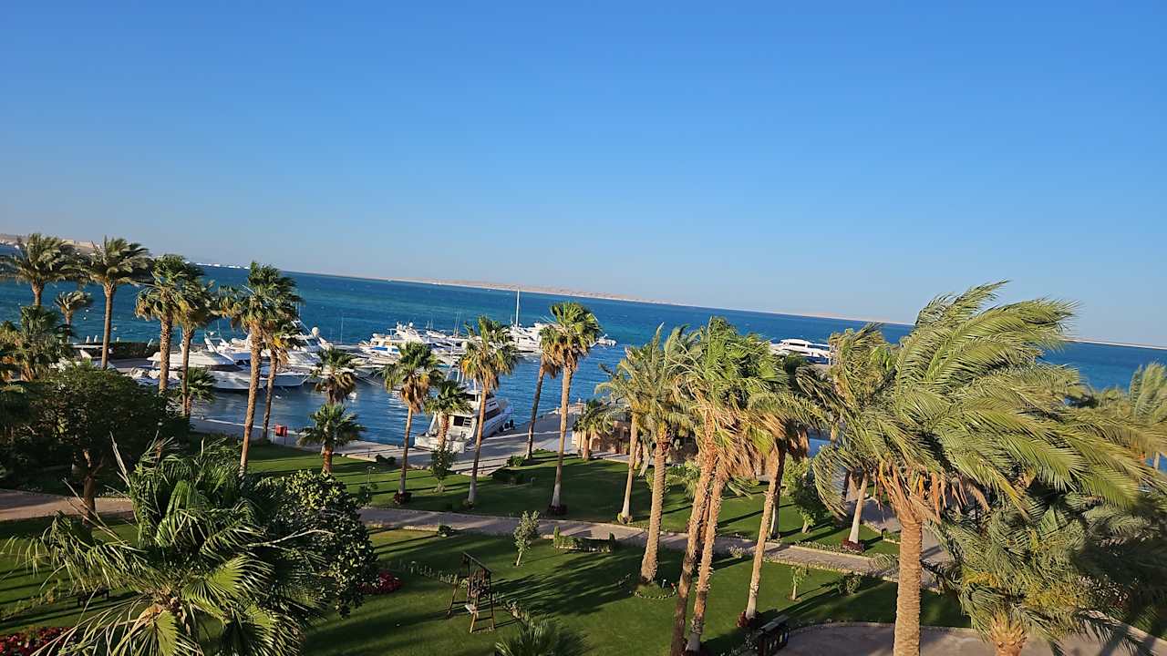Ausblick Continental Hotel Hurghada