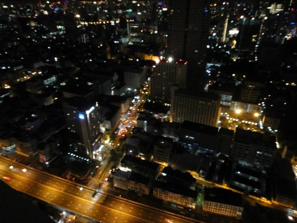 Blick aus der Hangover Suite Tower Club At Lebua