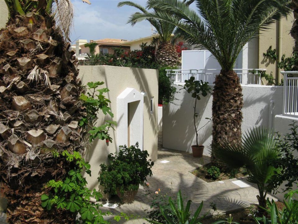 Zimmereingang Nefeli Hotel Rethymno