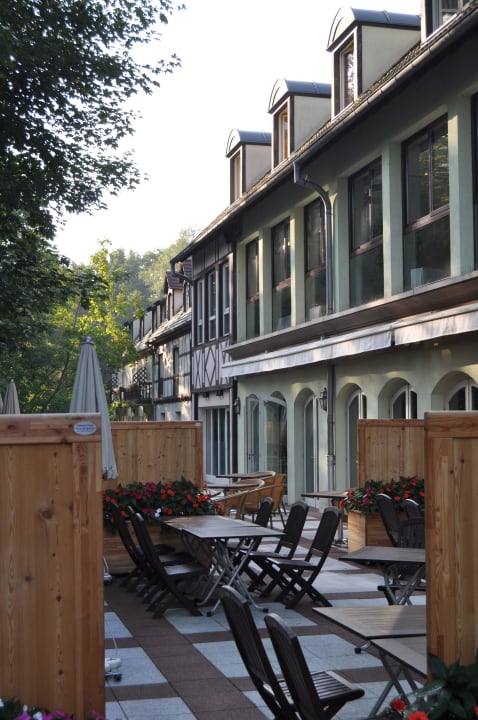 Terrasse Hotel Chateau de L'Ile