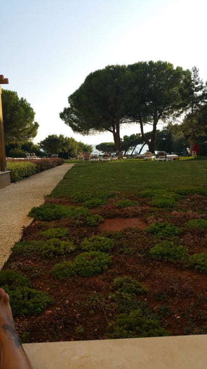 Der Ausblick von unserer Suite aus. Zimmer 1011 Park Plaza Belvedere Medulin