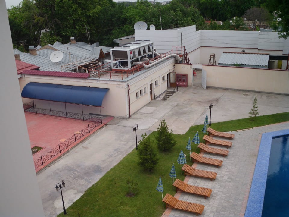Ausblick aus Zimmer 327 Hotel Registon