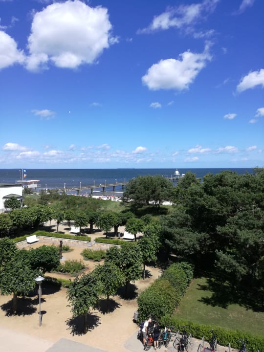 Ausblick Kleine Strandburg Zinnowitz