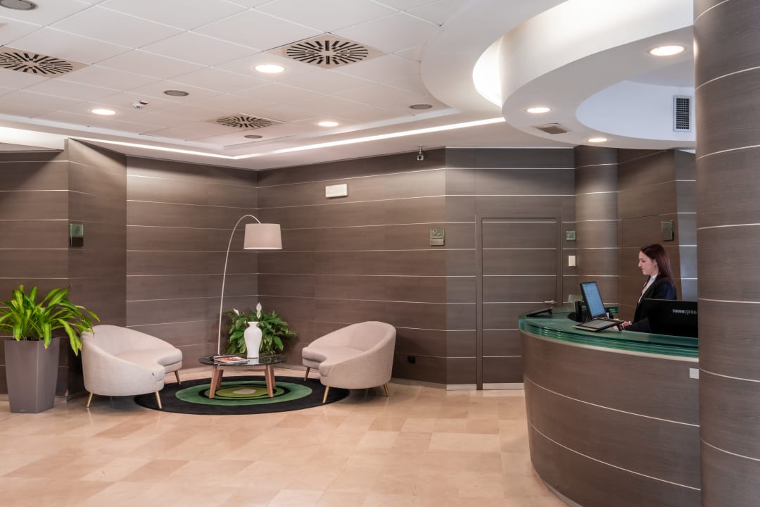 Lobby Savhotel Aemilia Bologna