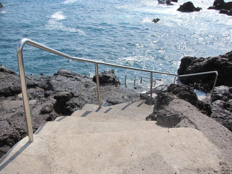 Hoteleigener Zugang zum Meer Hotel Punta Negra