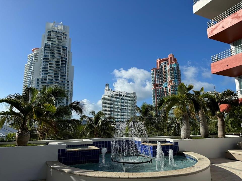 Ausblick Hilton Bentley Miami South Beach