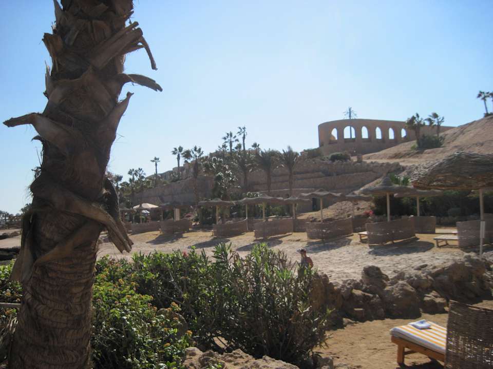 Вид с пляжа на амфитеатр Pickalbatros Citadel Resort