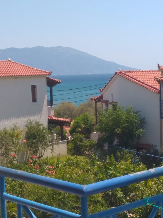 Ausblick Votsalakia Beach