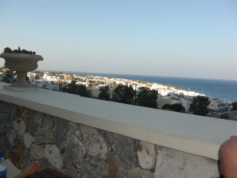 Ausblick vom Poolbereich Hotel Epavlis