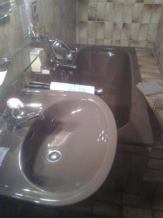 Waschbecken Hotel Hubertus