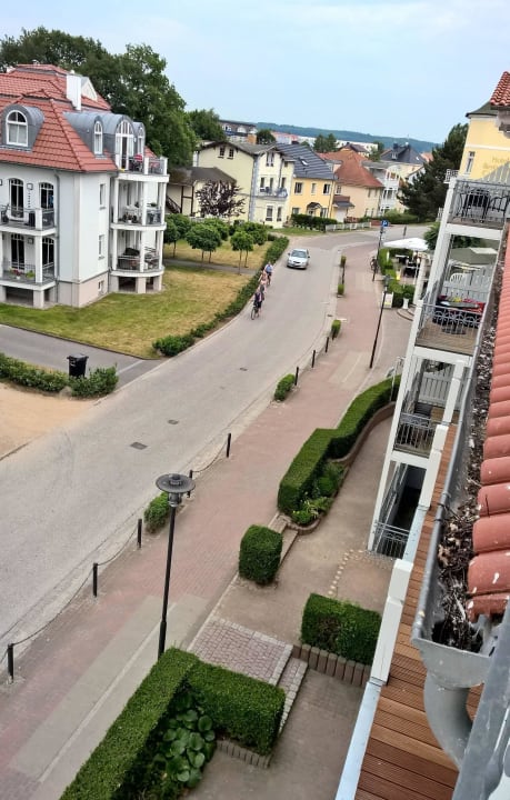 Seitlicher Ausblick!  Hotel Residenz Waldkrone Kühlungsborn