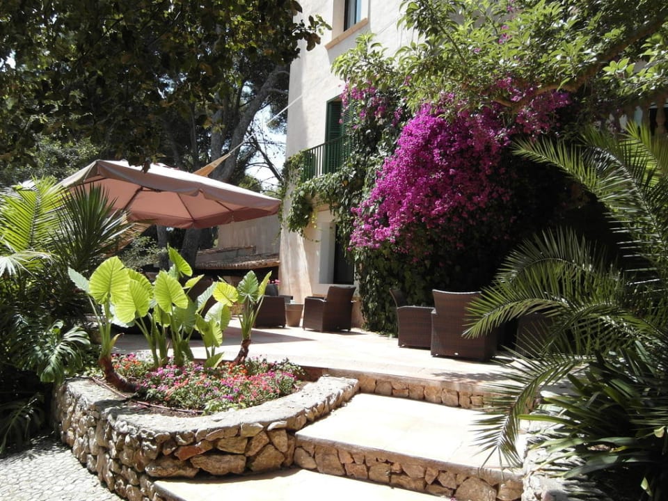 Eingangsbereich Außenrestaurant Lago Garden